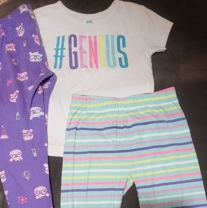 Carter's | Cotton 3 Piece Pajamas